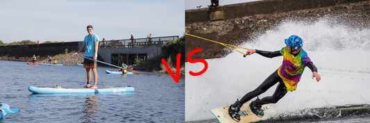 Paddleboard vs Wakeboard